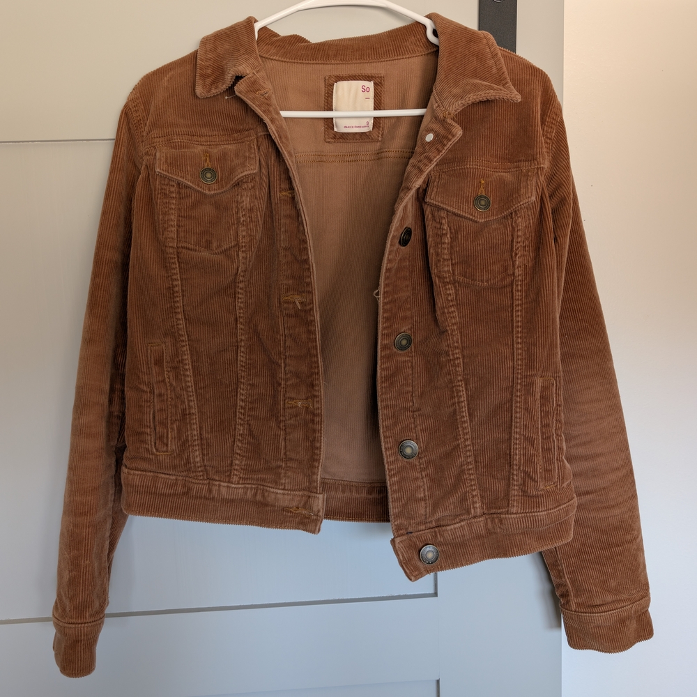 Brown Corduroy Jacket